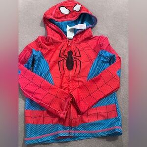 Spiderman swim trunks & rash guard